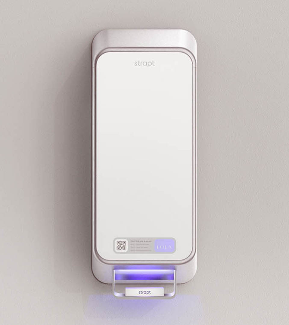 Strapt Tampon Dispenser